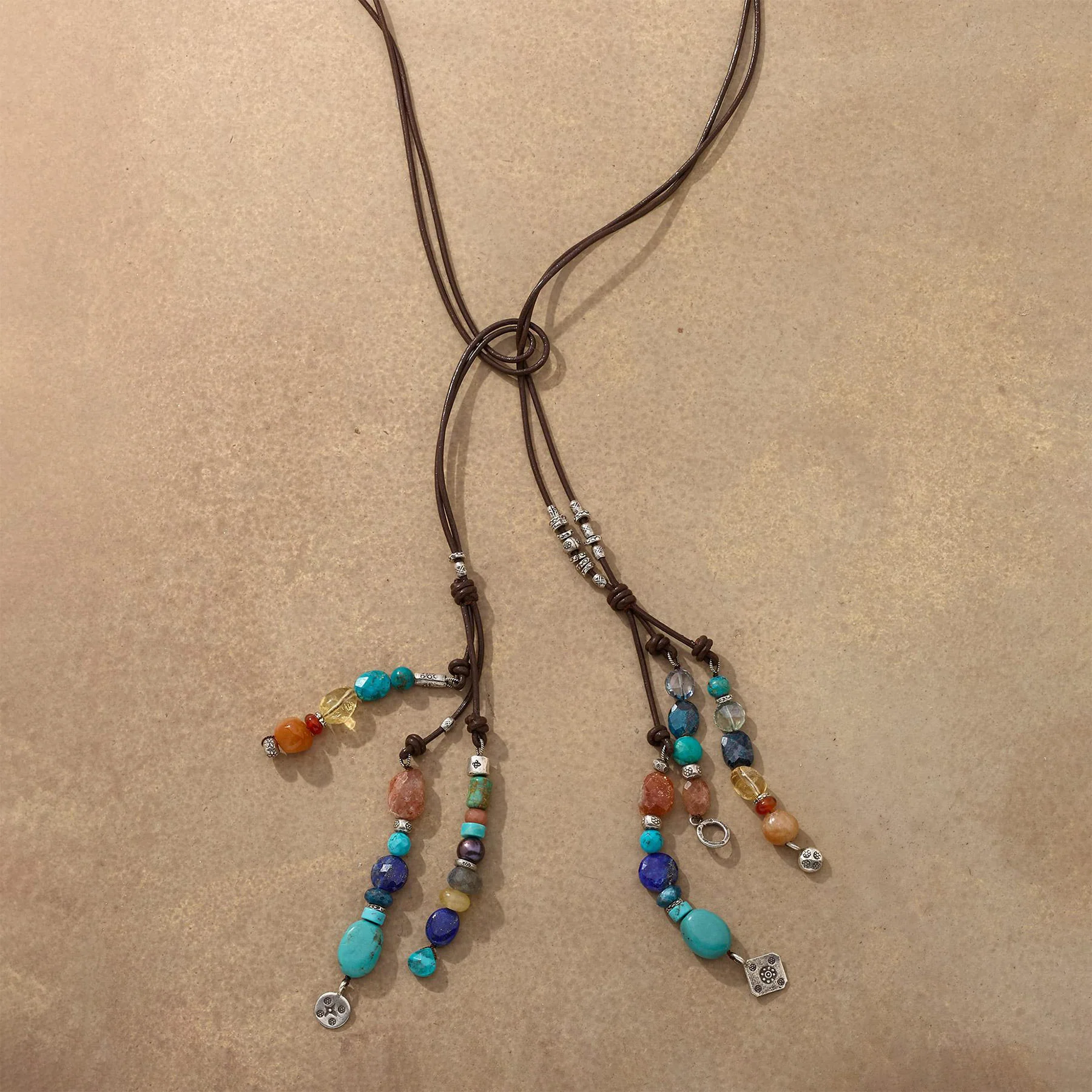 Triple Tassel Lariat