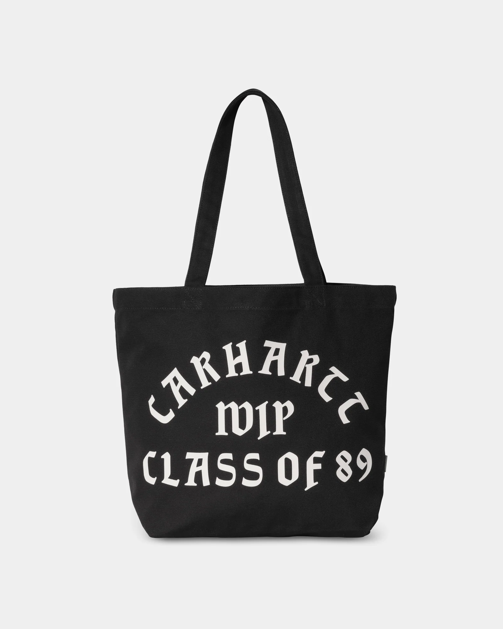 Final inventoryCanvas Graphic Tote | Black / Tonic Class of 89 Print