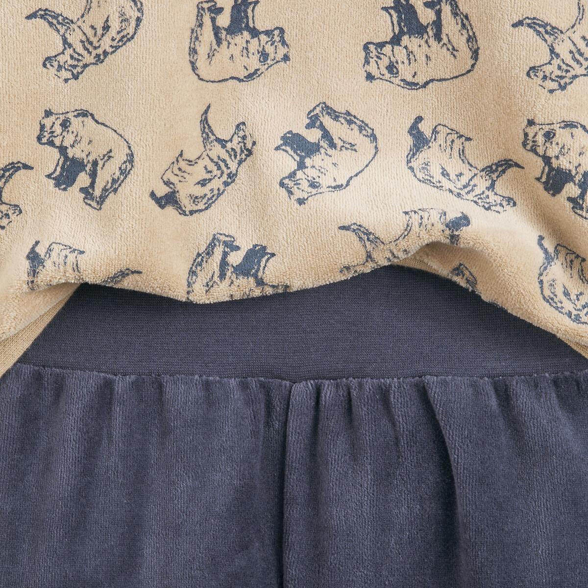 La Redoute Collections 2er-Pack Samt-Pyjamas  Bär