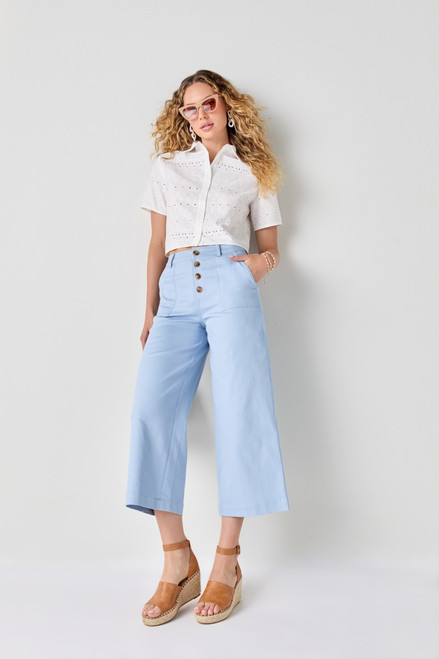 Alissa Button Front Pants