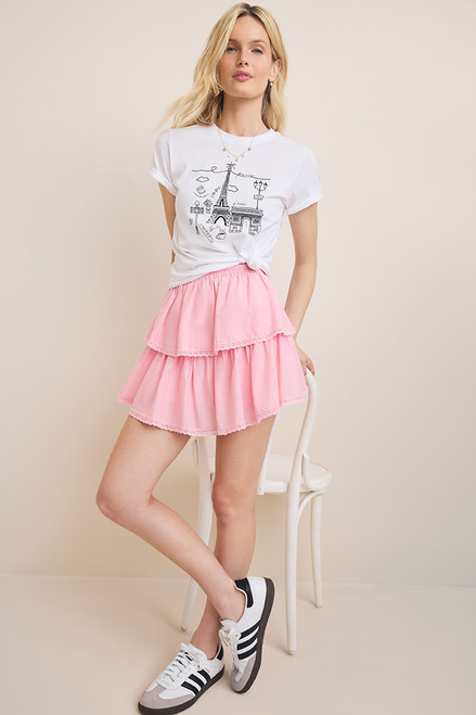 Sasha Tiered Flippy Skirt