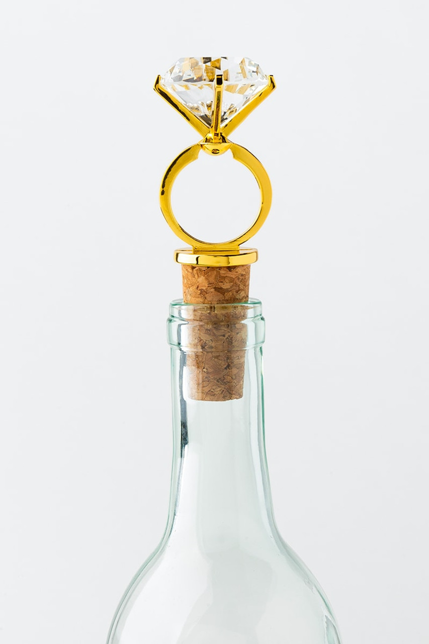 Diamond Ring Bottle Stopper