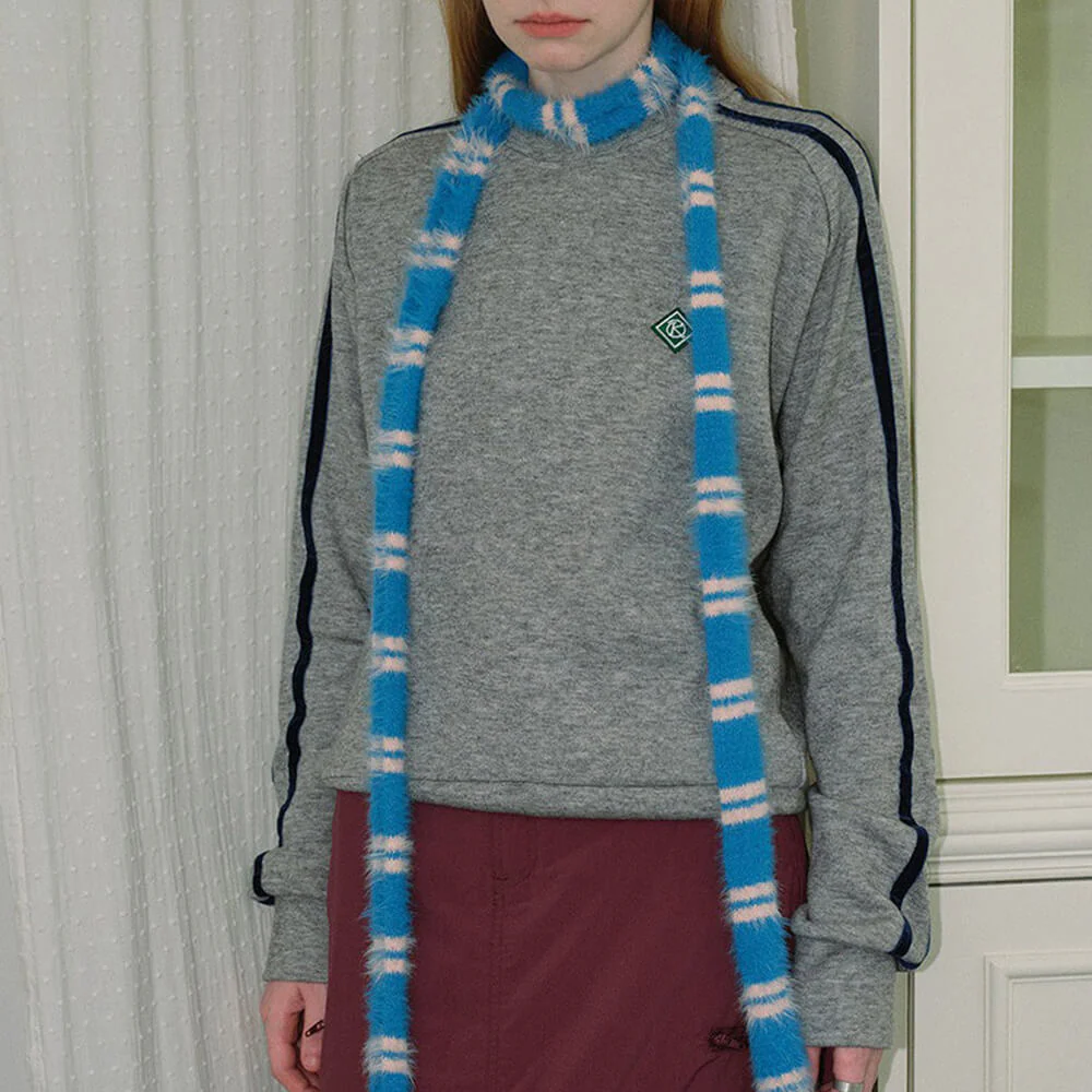 Striped Skinny Scarf