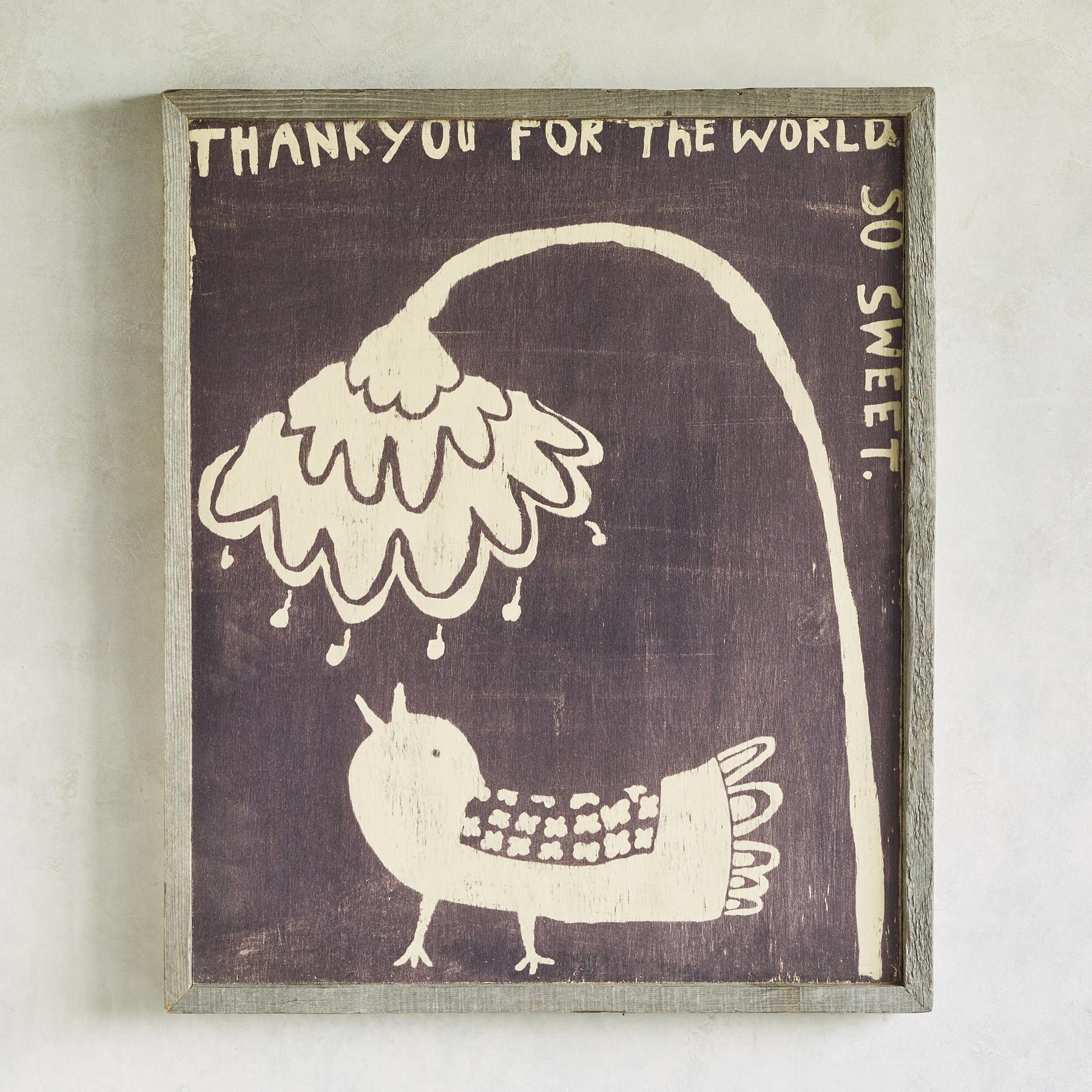 World So Sweet Print