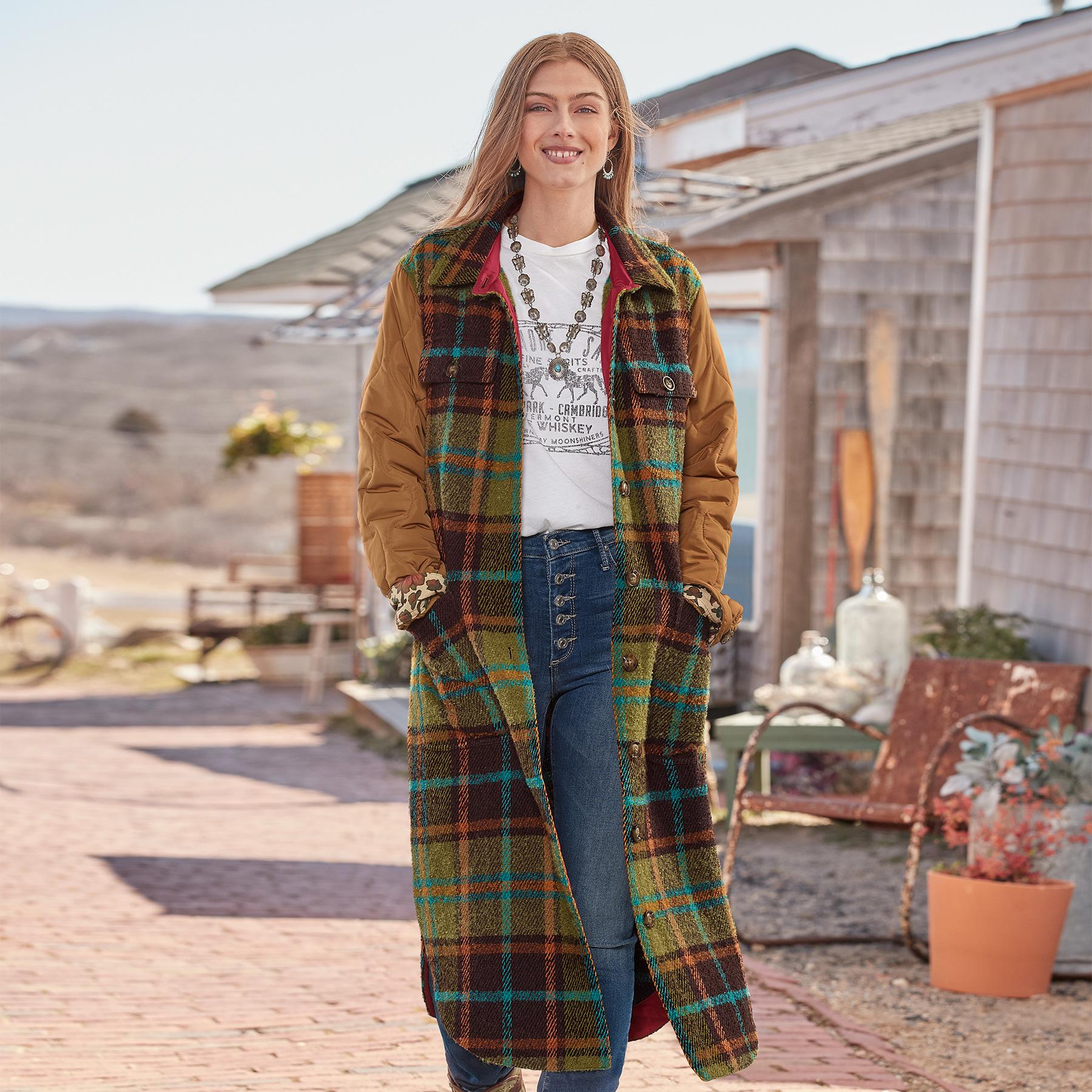 Hampshire Plaid Jacket - Petites