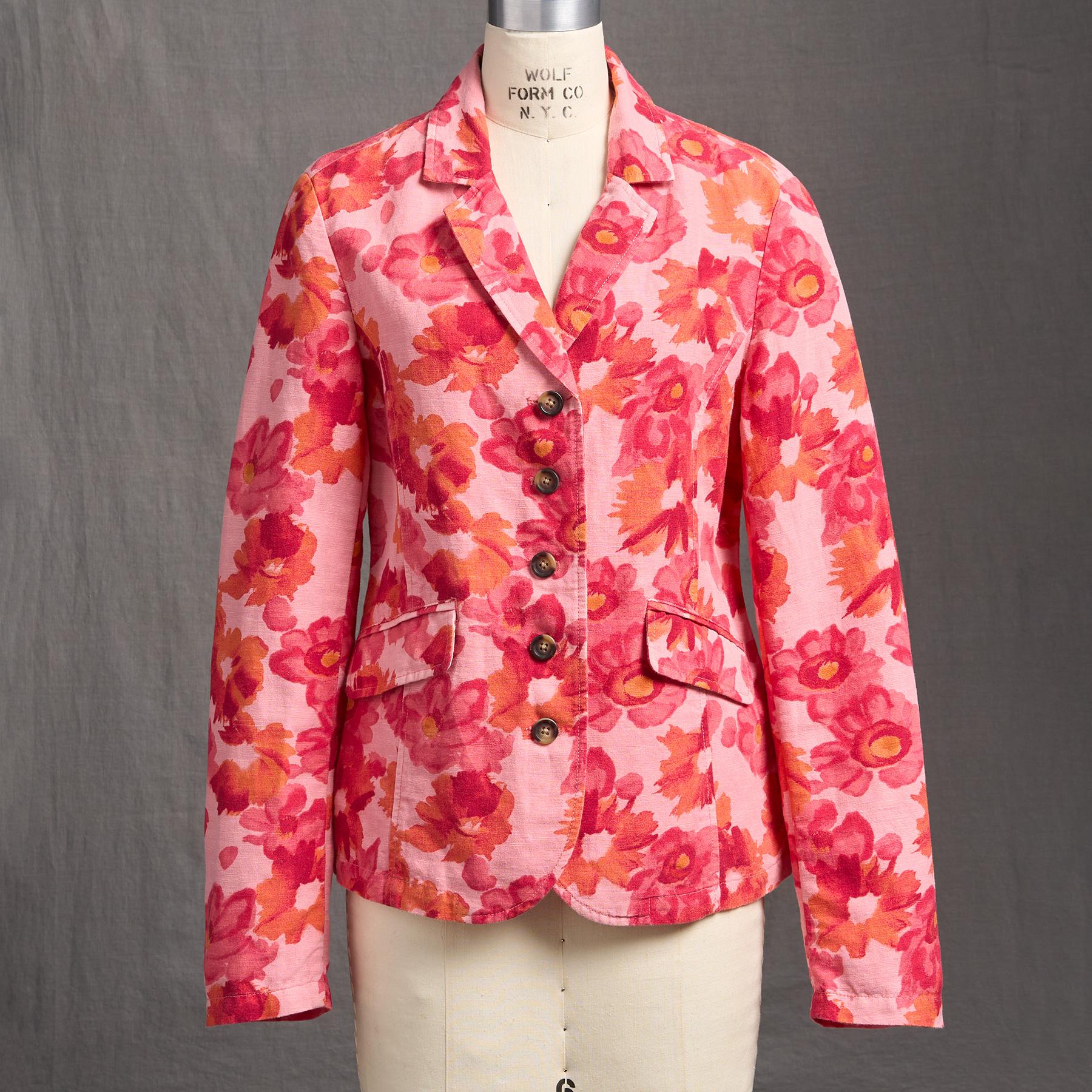 Sunrise Bloom Blazer, Petite