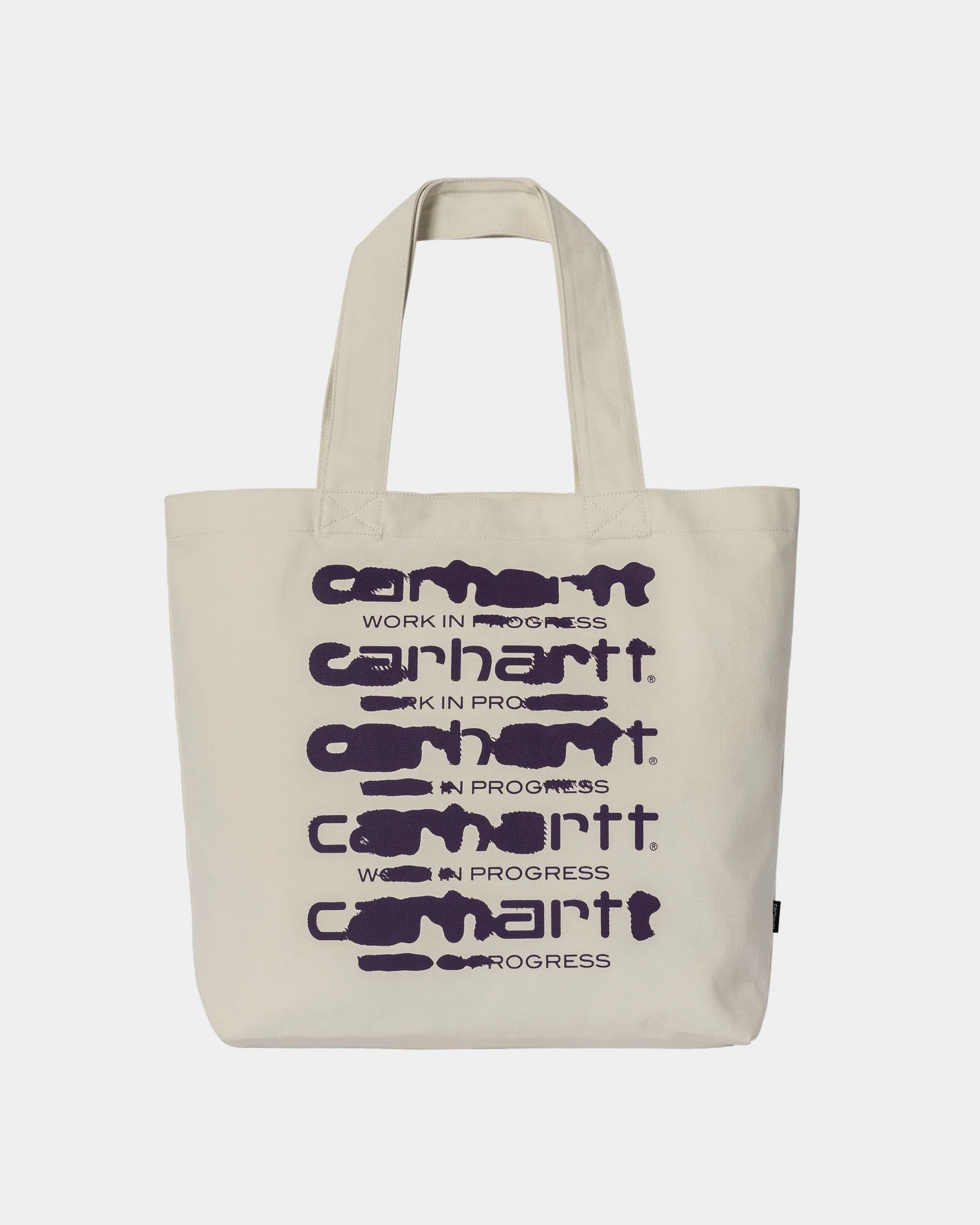 Final inventoryCanvas Graphic Tote Large | Wax Ink Bleed Print