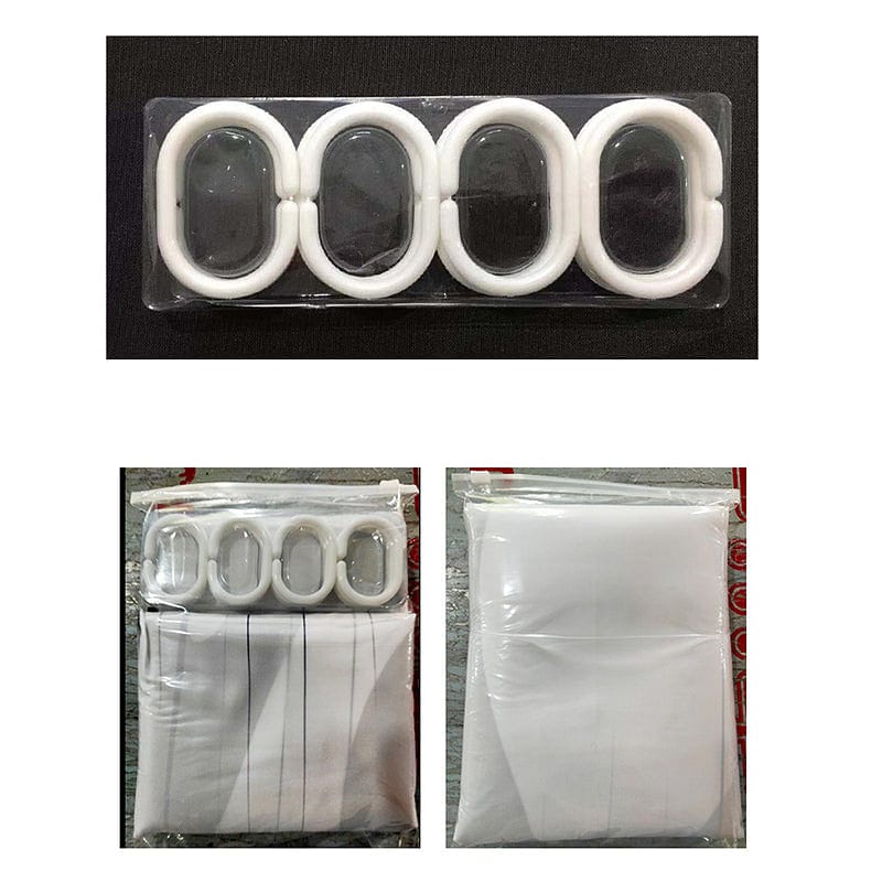 Skull Print Pink Flowers Shower Curtain Set with Bath Mat Carpet Toilet Cover