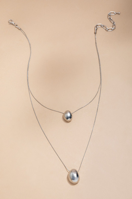 Stella Drop Pendant Layered Necklace