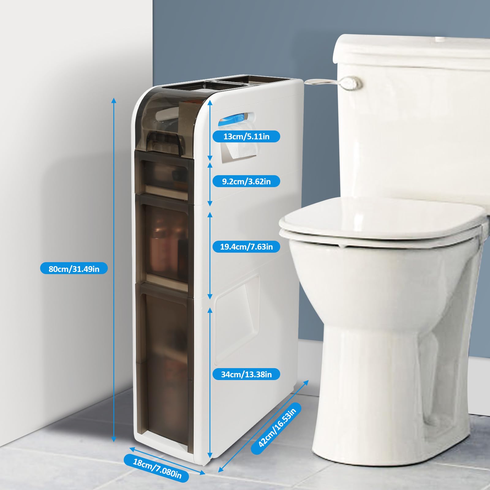 🔥Waterproof removable storage cabinet