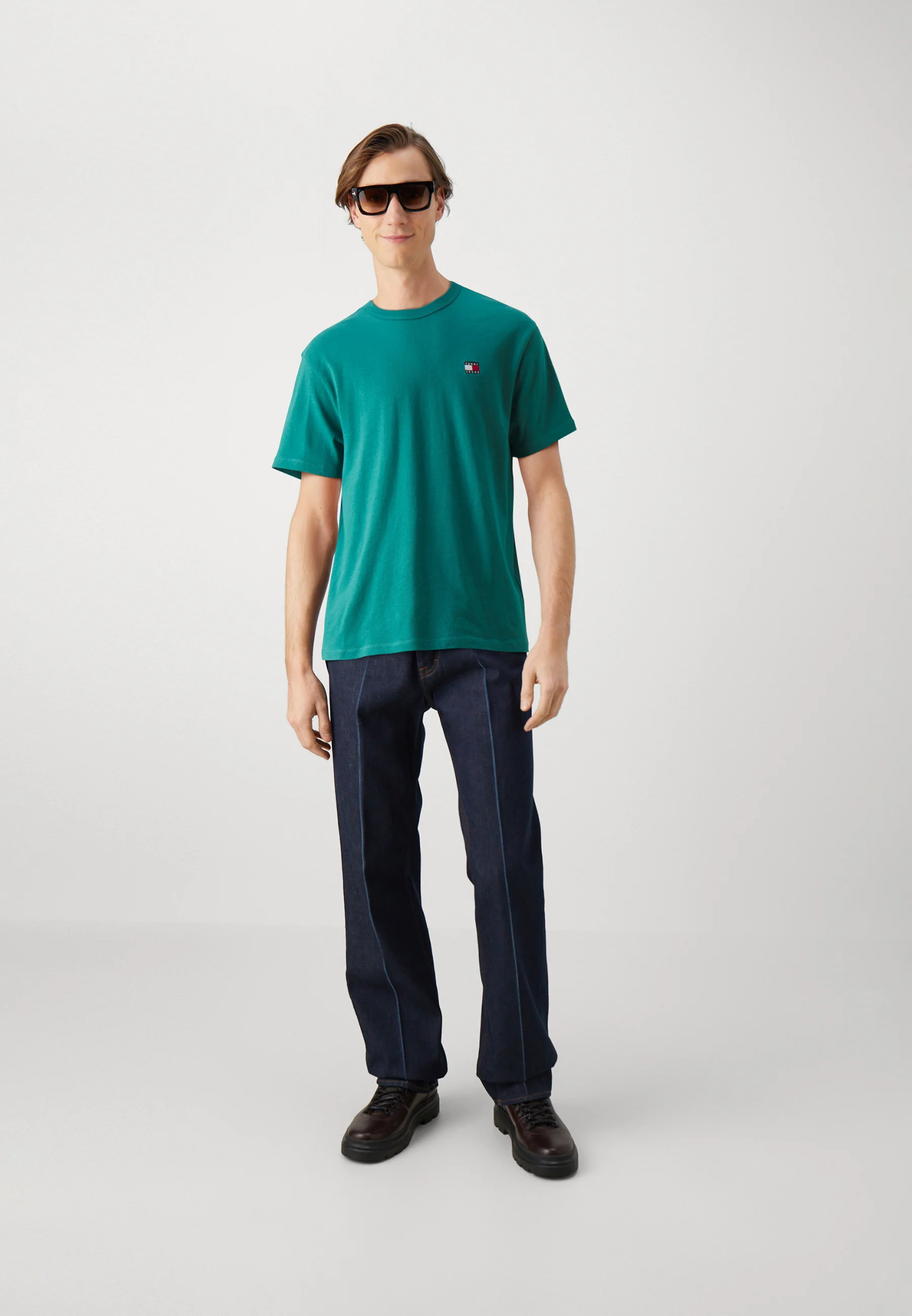 Jeans TJM REG BADGE TEE EXT - T-shirt con stampa