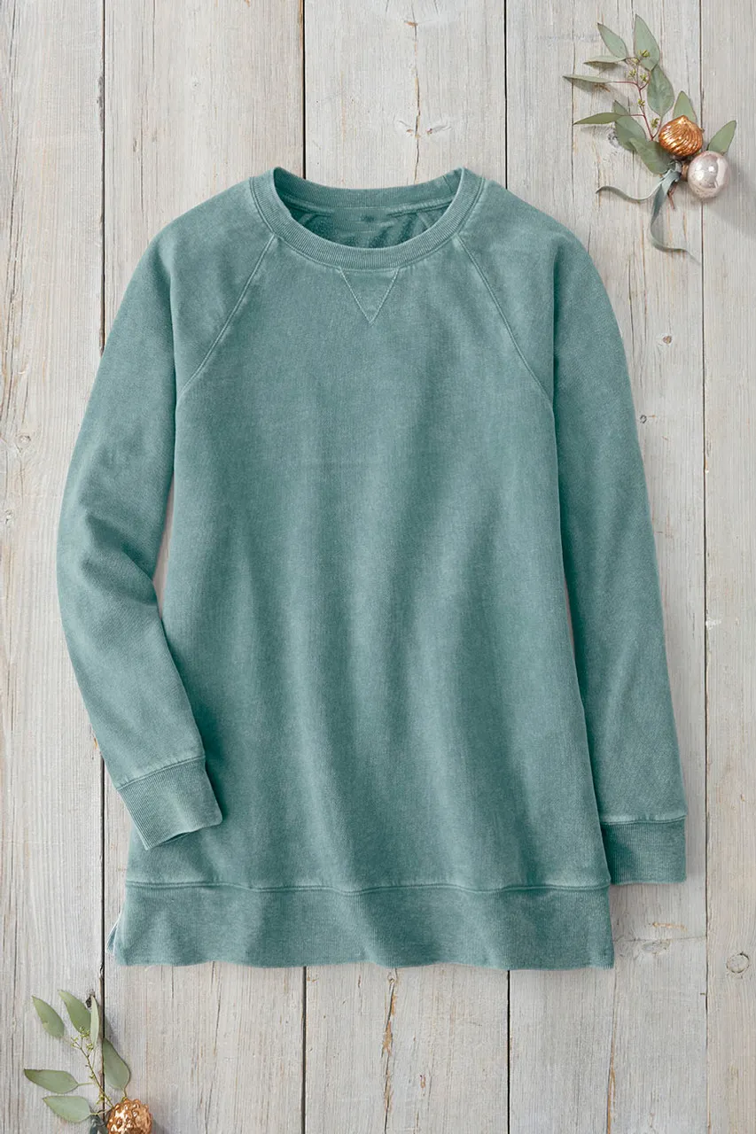Colorwash Tunic Sweatshirt