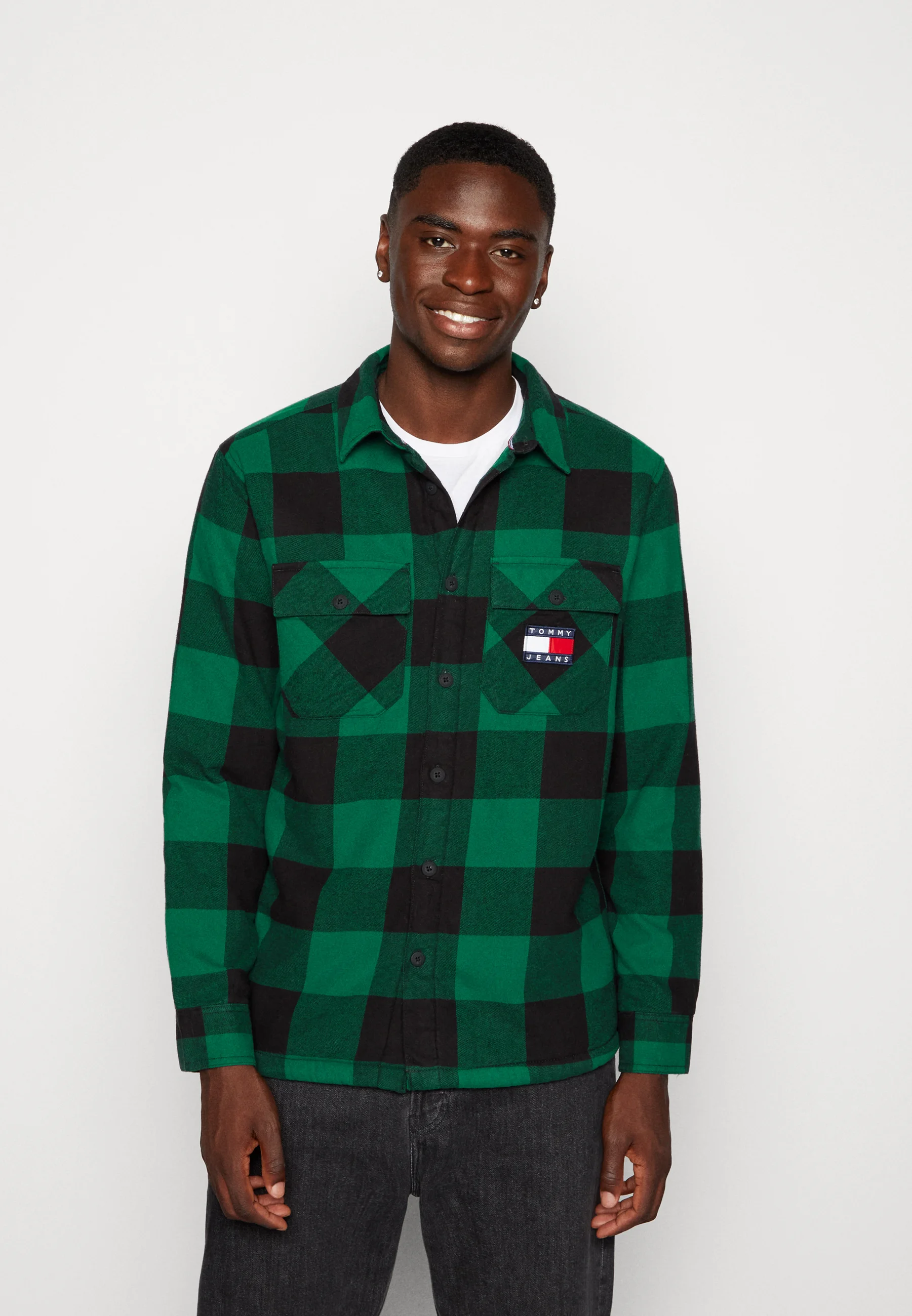 Jeans SHERPA OVERSHIRT - Giacca da mezza stagione