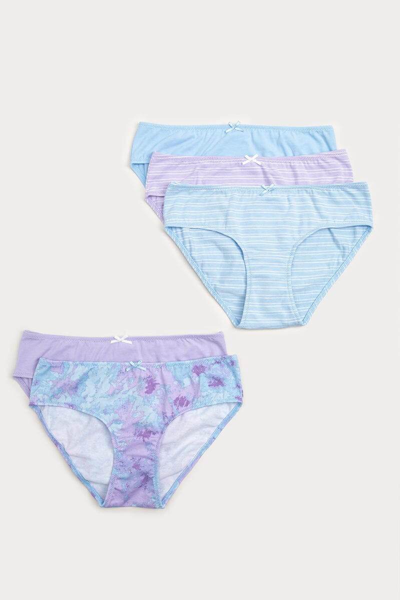 Hello Franki Blue And Purple Undies Pack for girls