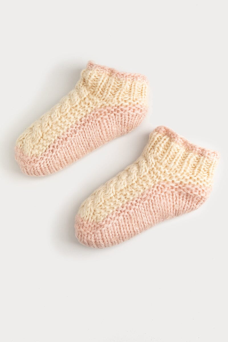 Hello Franki Fleece Lined Cabin Ankle Socks for girls