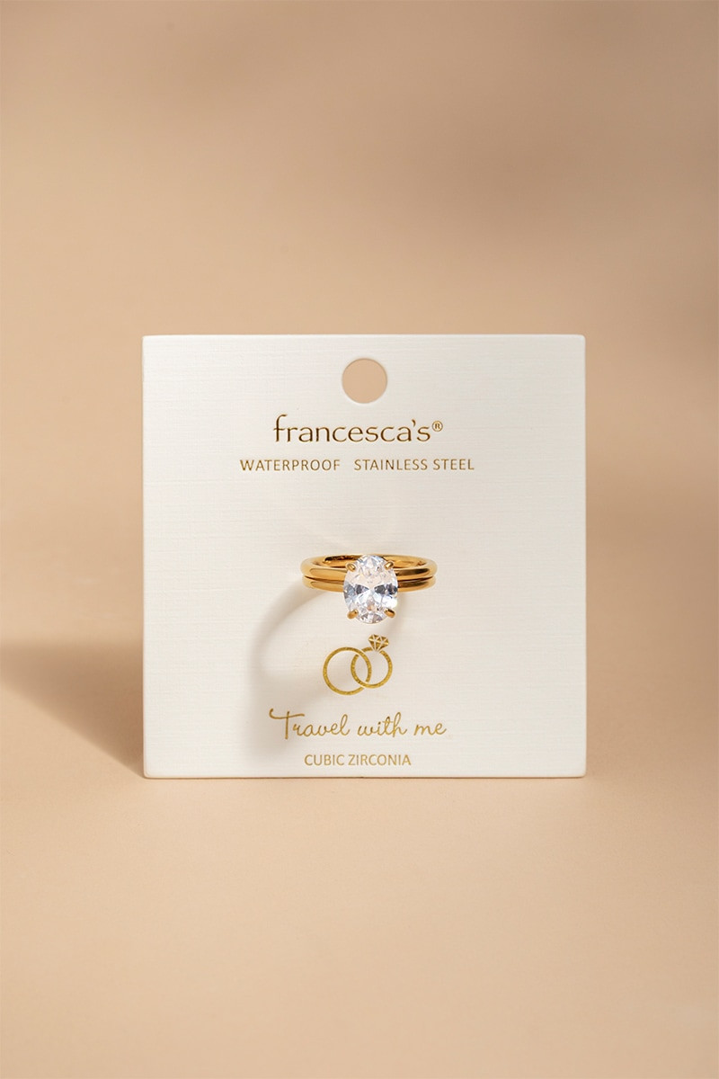 Travel With Me Gold Ring Set