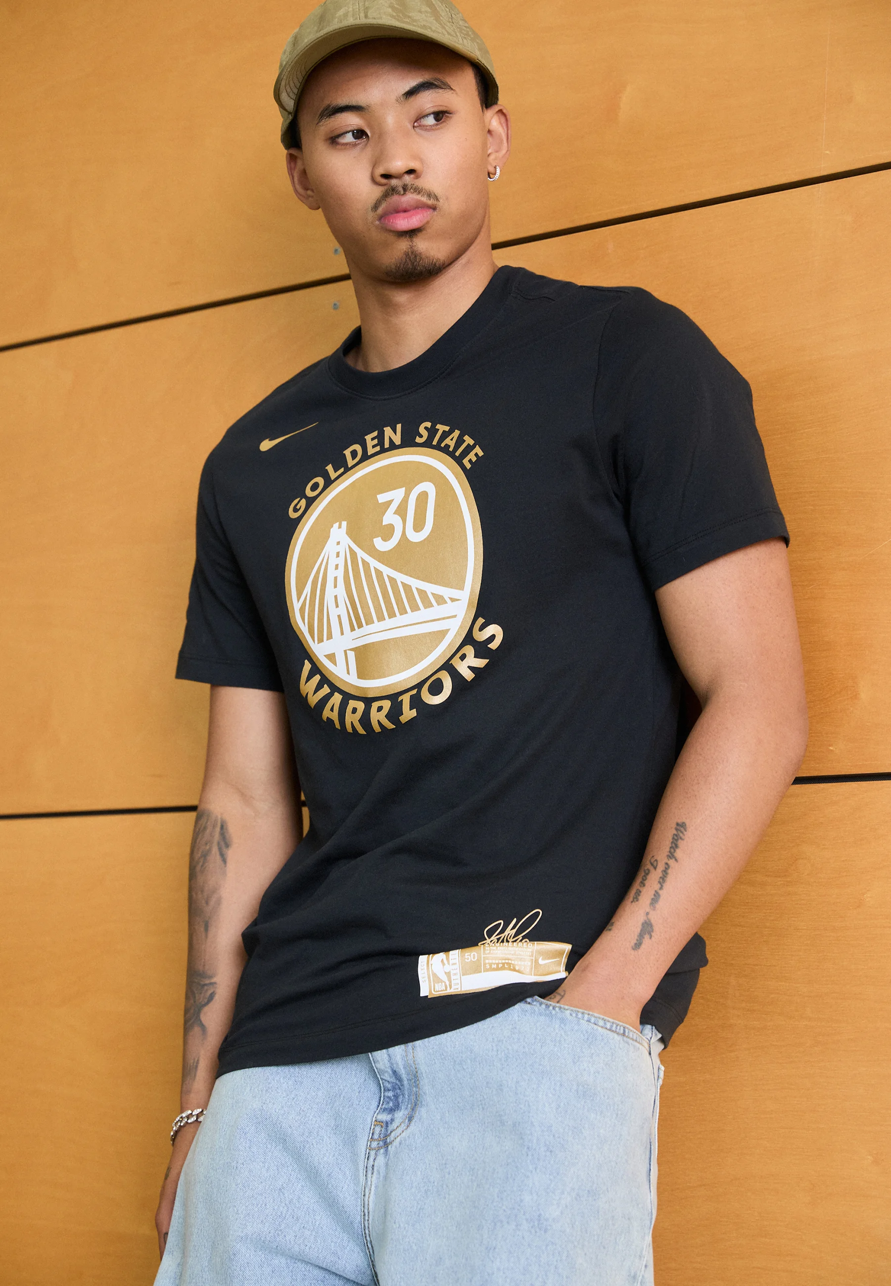 Performance NBA GOLDEN STATE WARRIORS STEPHEN CURRY TEE - T-shirt con stampa