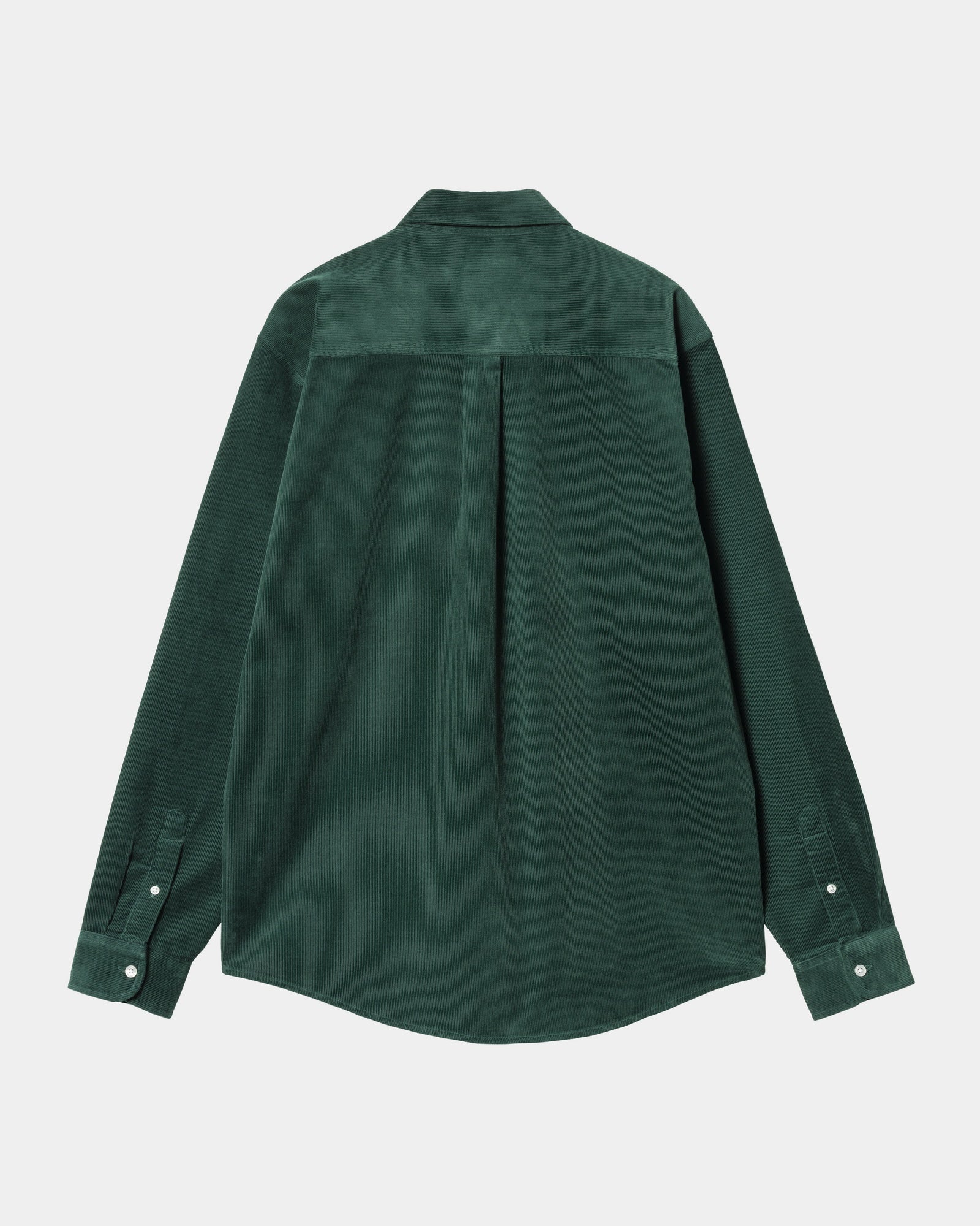 Final inventoryMadison Fine Cord Shirt | Chervil / Black