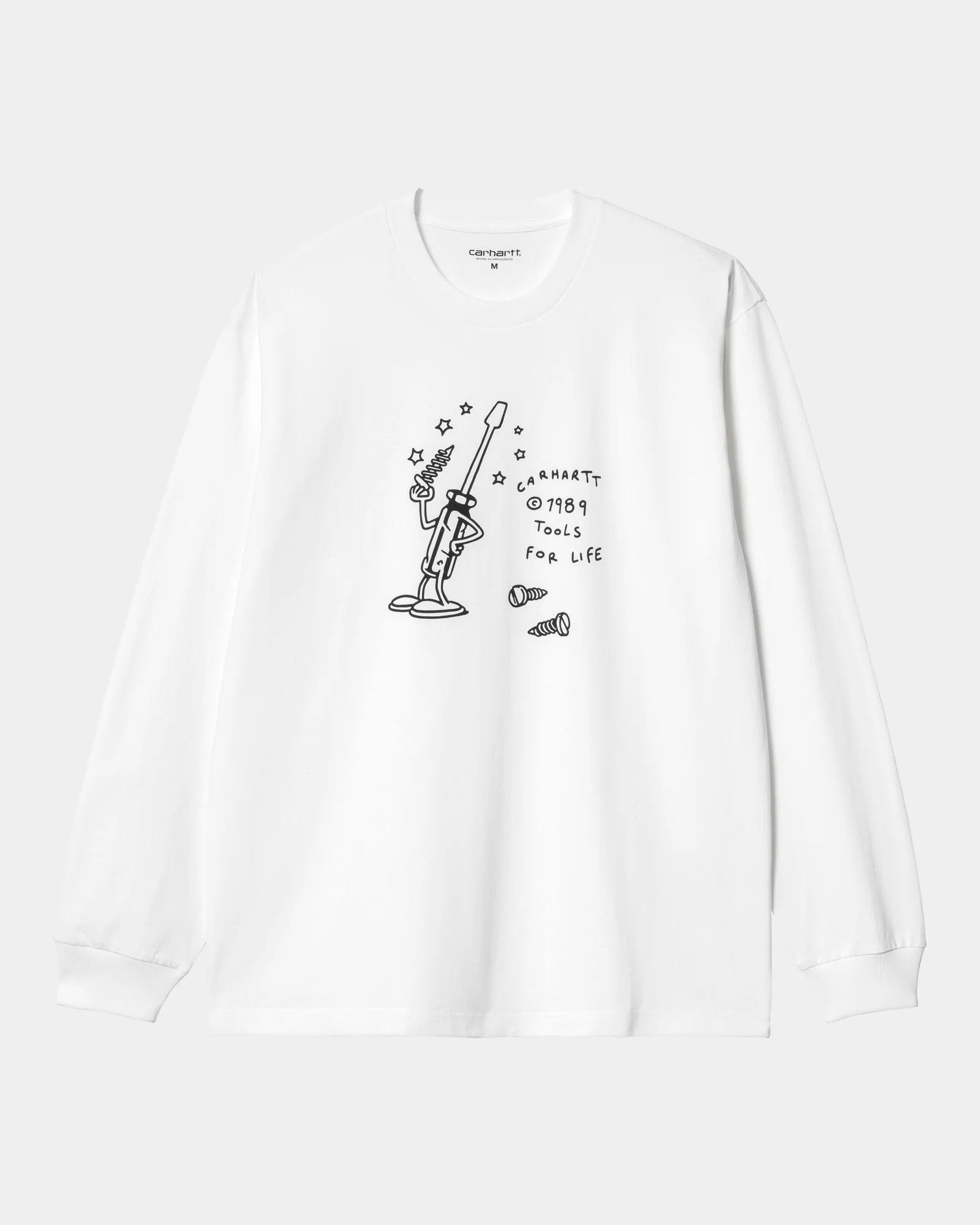 Final inventoryTools For Life Long Sleeve T-Shirt | White