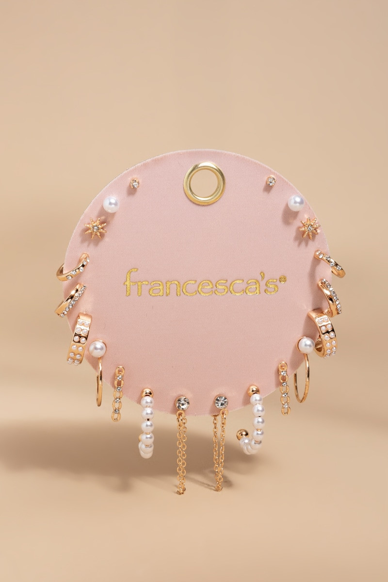 Gigi Pearl Earring Pack