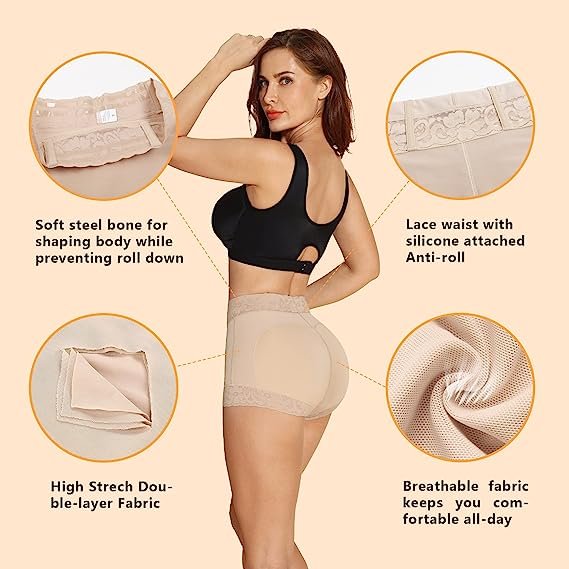 🎄Hot Sale 49% off🎄Women Lace Classic Daily Wear Body Shaper Butt Lifter Panty