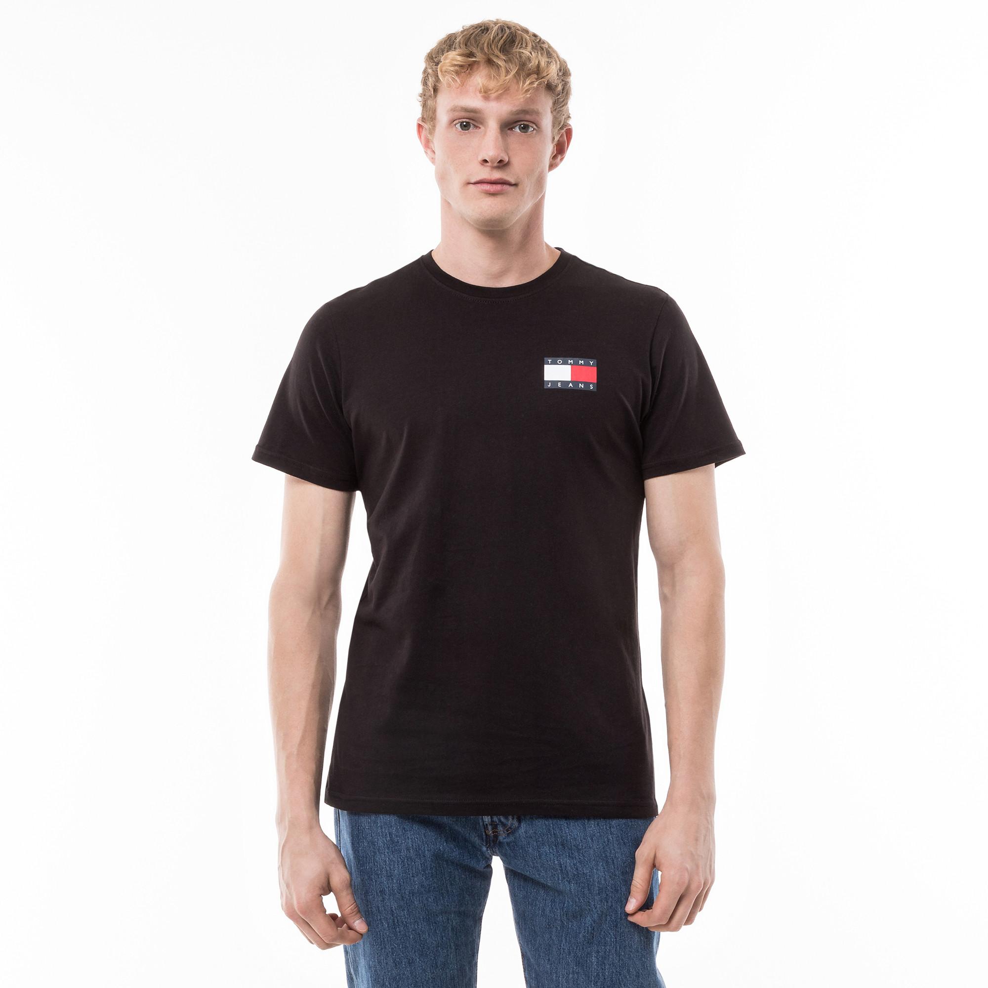 TOMMY JEANS TJM Slim Essential Flag Tee