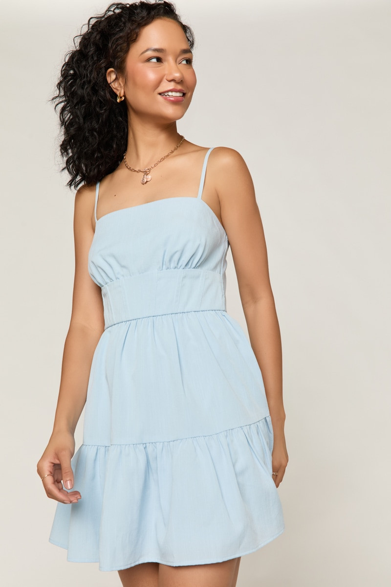 Diane Tiered Mini Dress