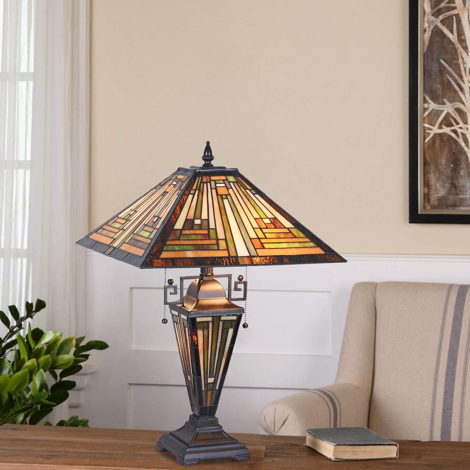 Tiffany Table Lamp Night Light 16