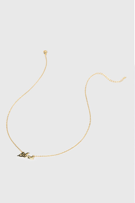 Zodiac Script Pendant