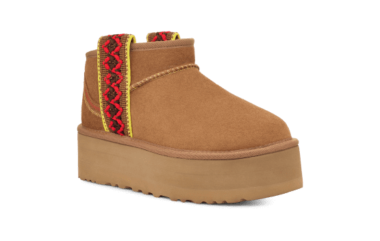 UGG®  Classic Ultra Mini Braid Platform