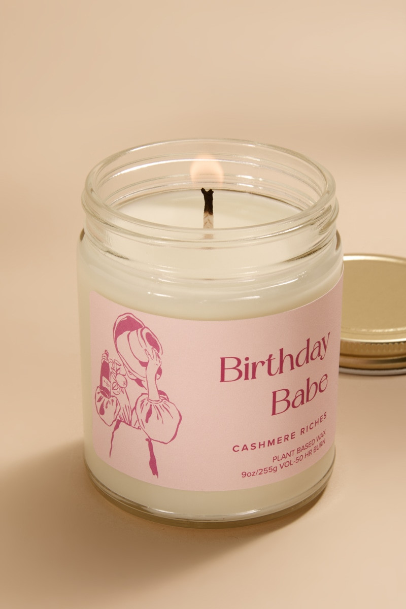 Birthday Babe 9oz Scented Candle Jar