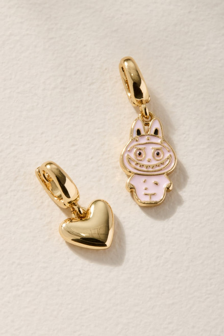 Monster and Heart Charm Set