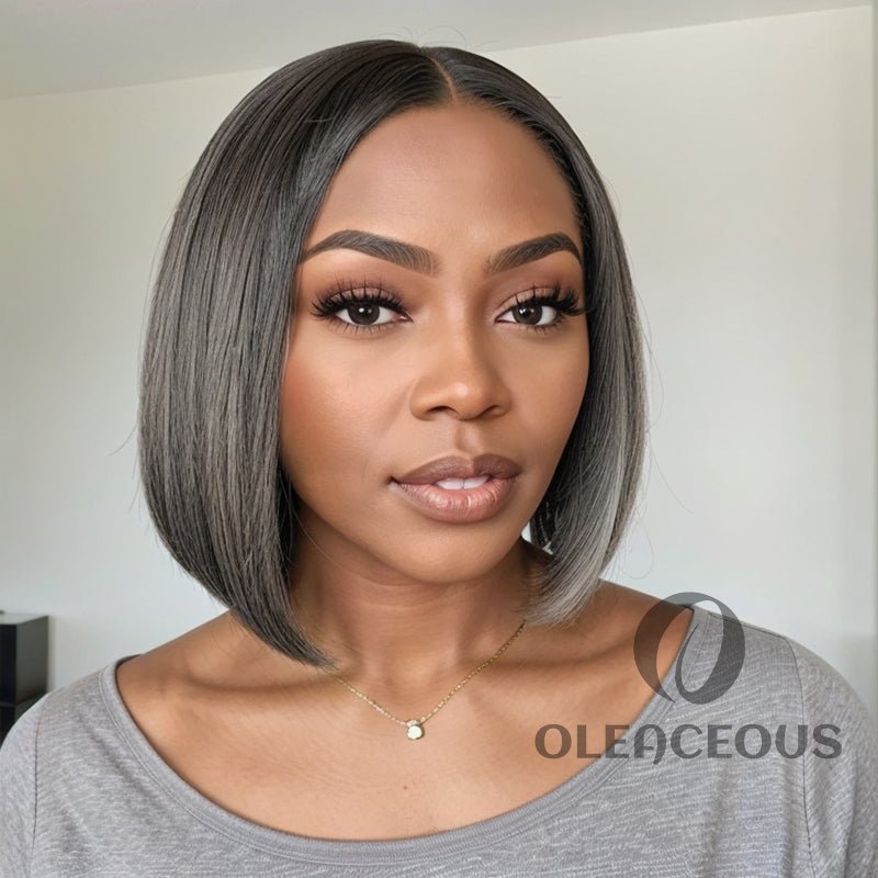 Salt and Pepper Highlight Wig