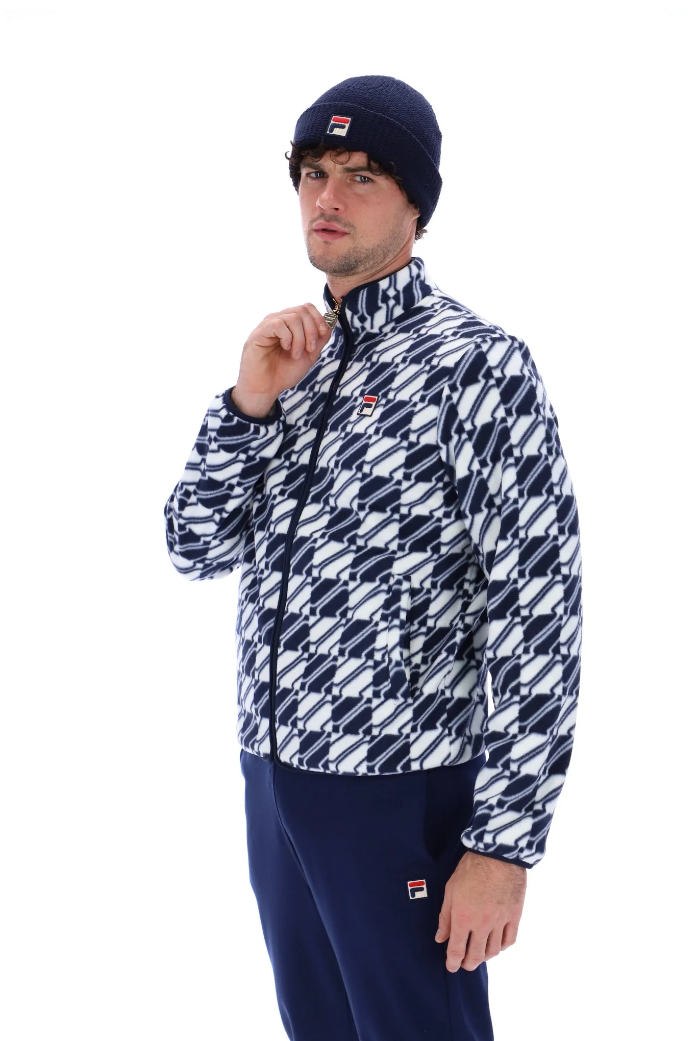 Fila Corman Statement Zip Through Fleece