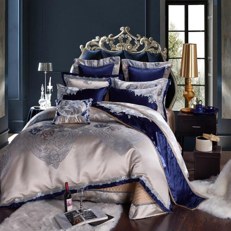 CalmCare Cotton and Silk Bedding Set