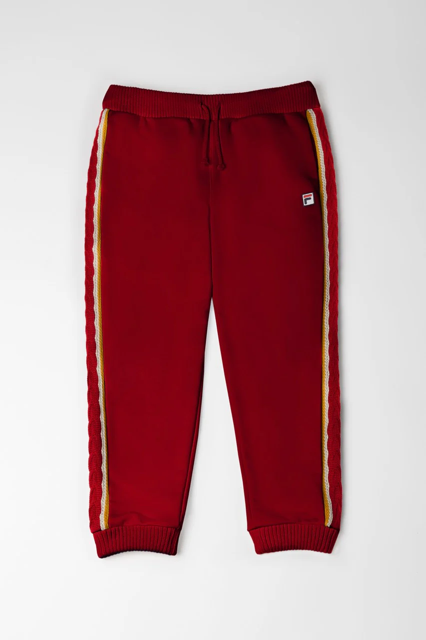 Fila Knitted Cuffed Sweatpants