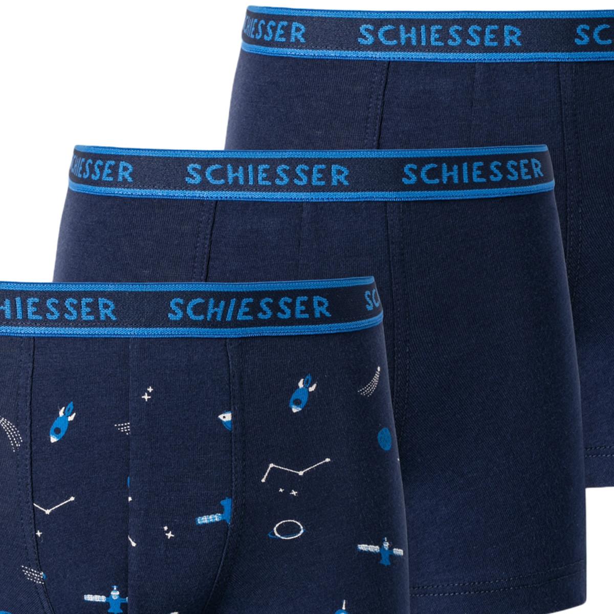 Schiesser 6er Pack Kids Boys 95/5 Organic Cotton - Shorts / Pants