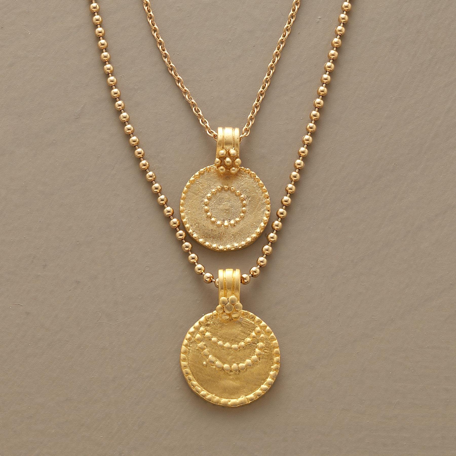 Gold Vermeil Luna/sol Necklace