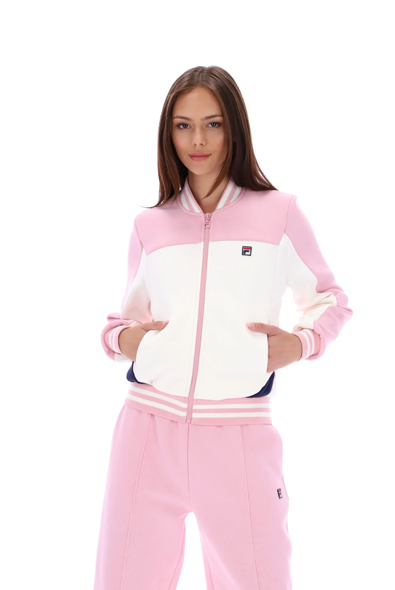 Fila Hero Colour Block Zip Through
