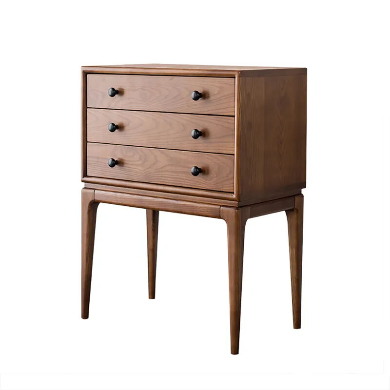 Tanic Mid Century Modern Chest Cabinet with Storage