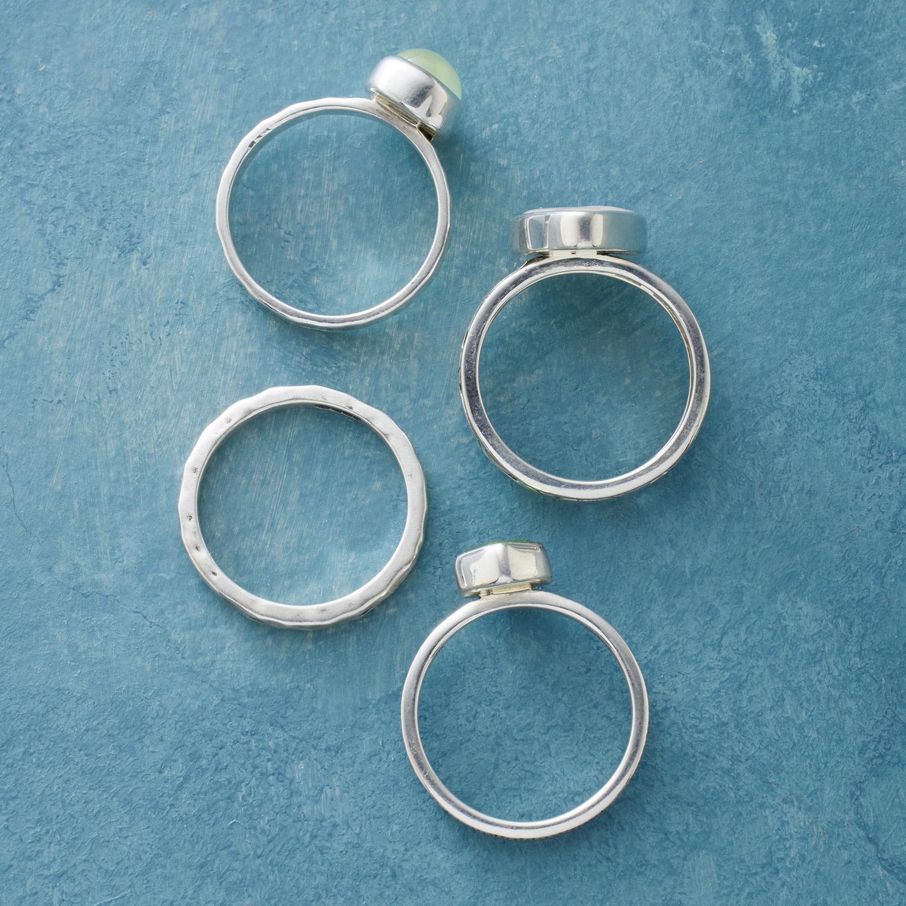 Dewdrop Ring Set