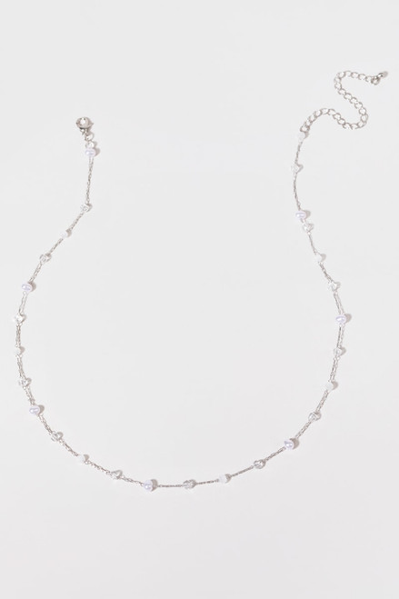Missy Pearl Glass Necklace