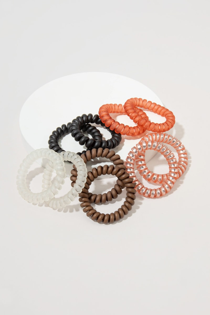 Wendy Coil Ponytail Holder Pack