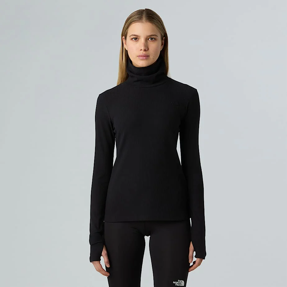 Women's Turtleneck Long-Sleeve Top