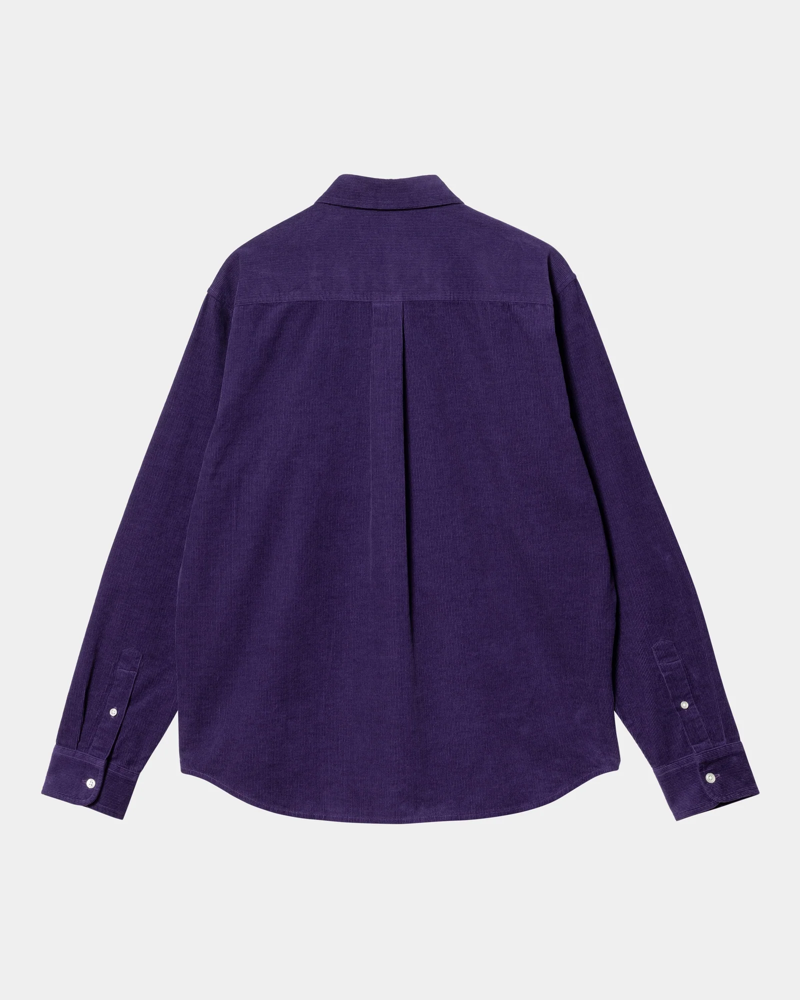 Final inventoryMadison Fine Cord Shirt | Tyrian / Black