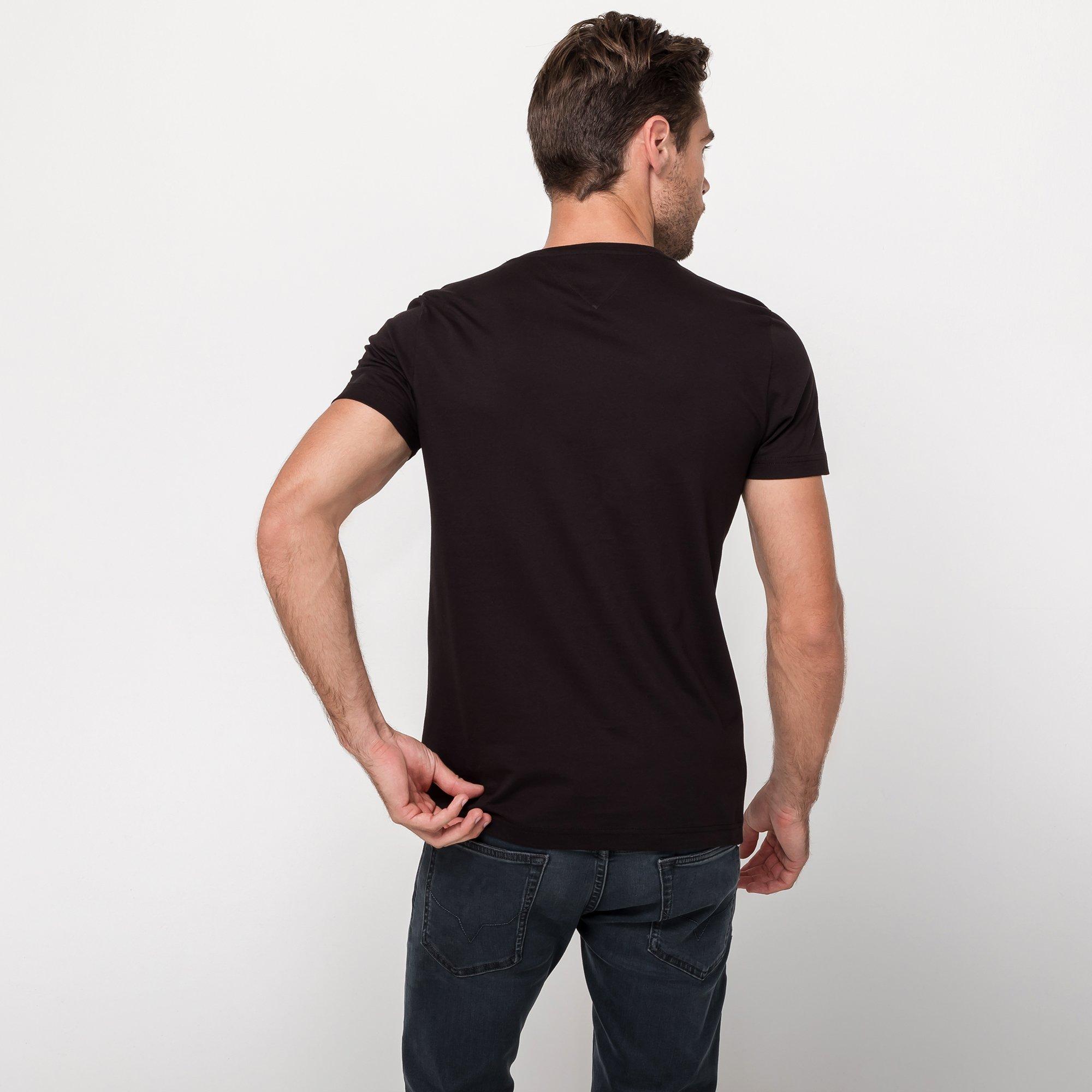 TOMMY HILFIGER Logo Print Kurzarm T-Shirt