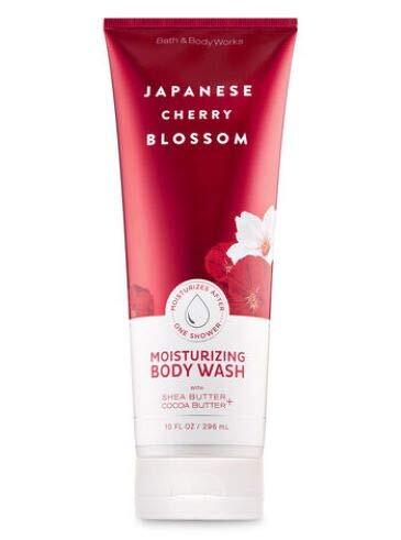 Bath & Body Works - Japanese Cherry Blossom - Moisturizing Body Wash, Fine Fragrance Mist and Ultra Shea Body Cream - 3 pc - Gift Set (2020))