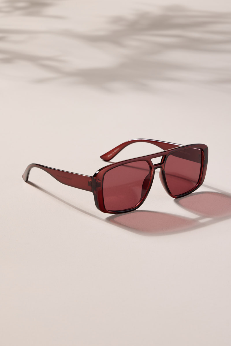 Eliza Oversized Aviator Sunglasses