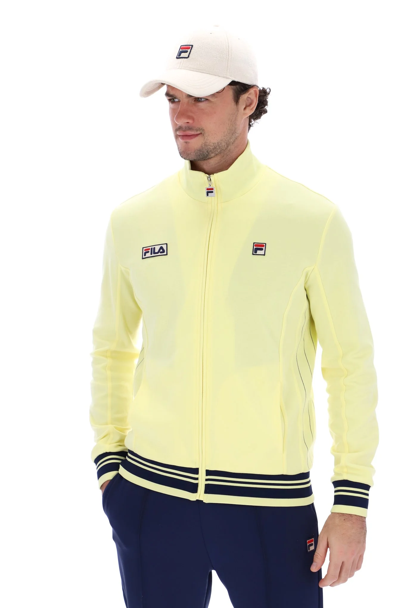 Fila Rupert Ribbed Funnel Neck Jacket