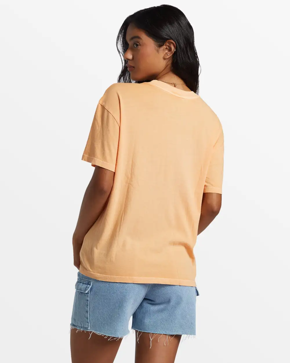 Final inventoryWish You Were Here Oversized T-Shirt - Tangy Peach